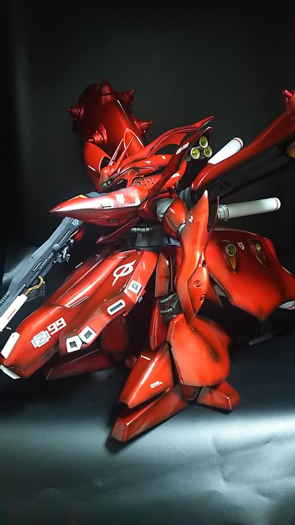 私が作るナイチンゲールは全部光沢仕上げです!ここまでは自然光の画像です!(笑)