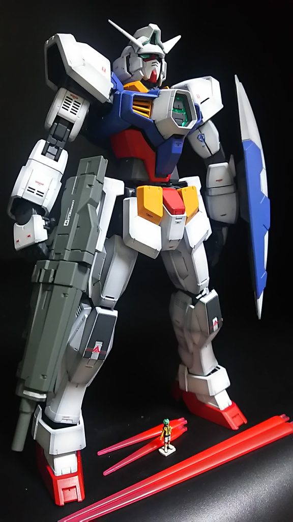 まぁちょっと元のガンダムからすると！コミカルな感じがしますね！