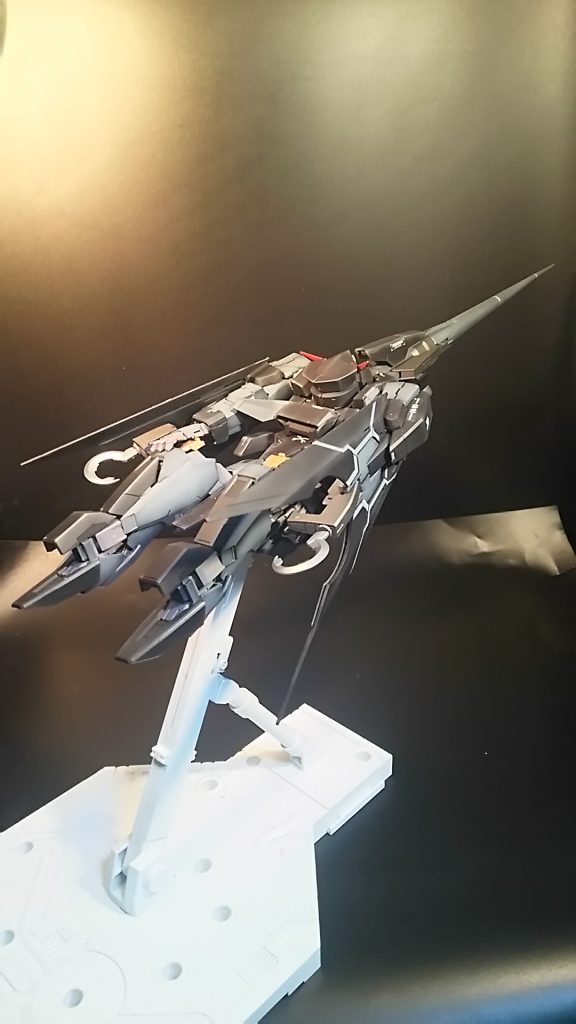 撮影だけしてこの後は一度も変形した事が無いです!このキットは変形させるだけマシで!他のキットは一度も変形しない事が大半です!(笑)