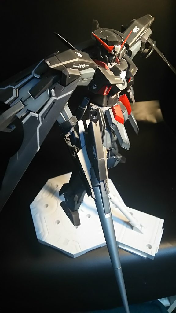 何も考えずに何気なく買った物で!特に機体のことも知らなくて作ったキットです!(笑)私の作品はそう言うのが多いんです!