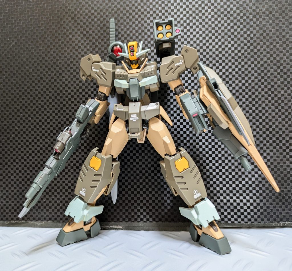 ガンダムダブルオーコマンドクアンタ　デザートタイプ–3枚目/制作者：@Ymarl1