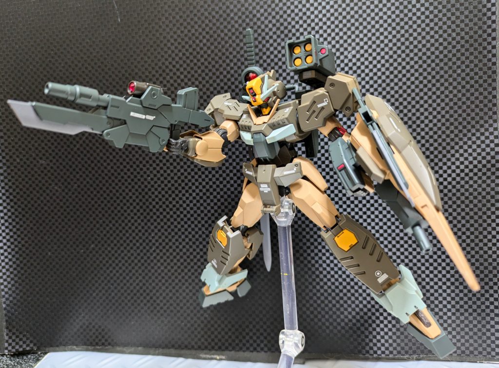 ガンダムダブルオーコマンドクアンタ　デザートタイプ–3枚目/制作者：@Ymarl1