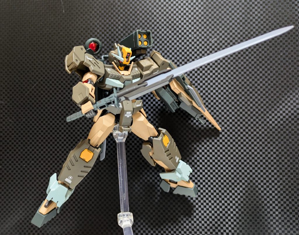 ガンダムダブルオーコマンドクアンタ　デザートタイプ–2枚目/制作者：@Ymarl1