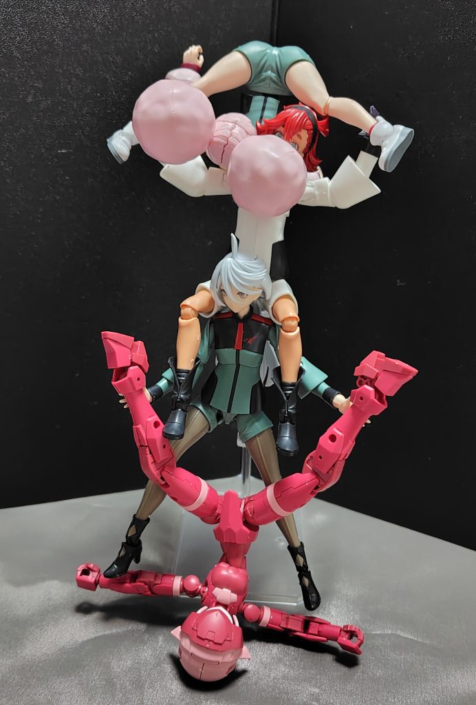 没になったマッスルドッキングの１枚※チュチュパイセンのポンポンでスレッタの顔が隠れたため。