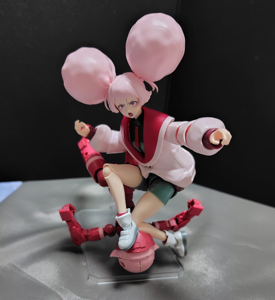 神威の断頭台（悪魔将軍）左脚をギロチンのように叩きつける地獄の断頭台の威力を上げるために空いている右足と右腕で更に押し付ける昇華技。良い子のみんなは決してマネしないように！