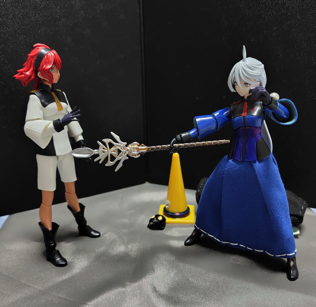 ミオリネ「ト〜マ〜ト〜の〜き〜も〜ち〜!」「トマト!!」スレッタ「うわぁぁ!!?」その後、トマトになってしまったスレッタはミオリネにたっぷり可愛がられたそうな。※ミオリネの詠唱文の元ネタはFFTのトードより