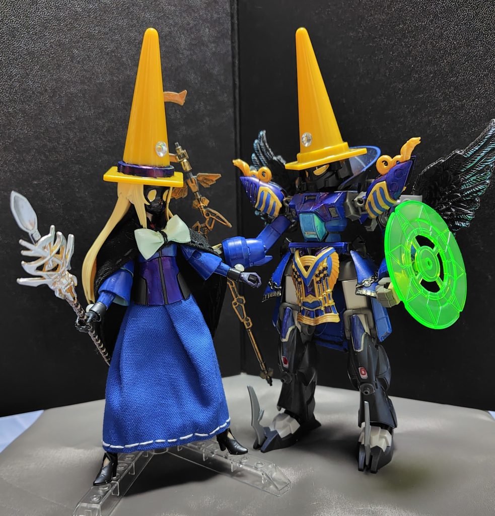 実際は敵対関係なのかもしれない。ワルツ「カカカカカ!我以外の下等な魔道士共は死ぬがいい!!滅びゆく肉体に暗黒神の名を刻め、始源の炎蘇らん!フレア!!!」クロマ「愚かな人形風情が……極光よ、血塗られた不浄の大気を人の手に還せ……ダークホーリー!!!」二人の魔法勝負の結末は如何に!?※魔法の詠唱文はFFTより。