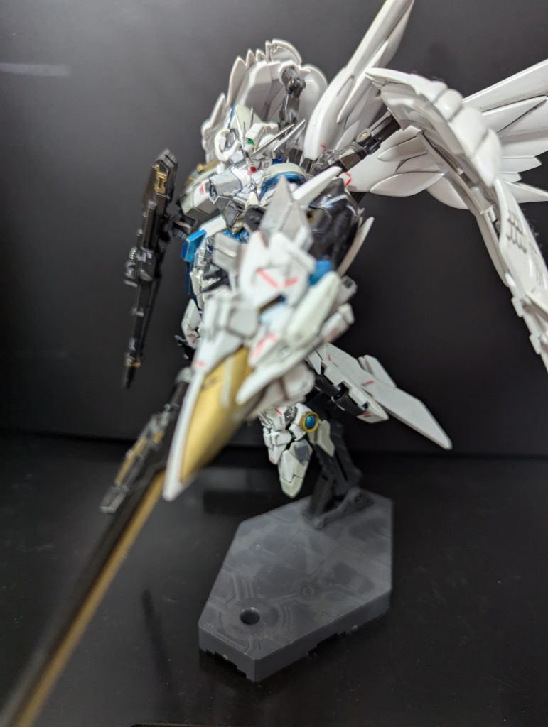 この時の改造は、まだガンダムマーカーで頑張ってました笑塗装のうんぬんも分かっておりませぬ。。そんな頃の作品です。