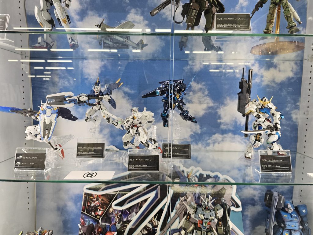 以上5機の展示です。