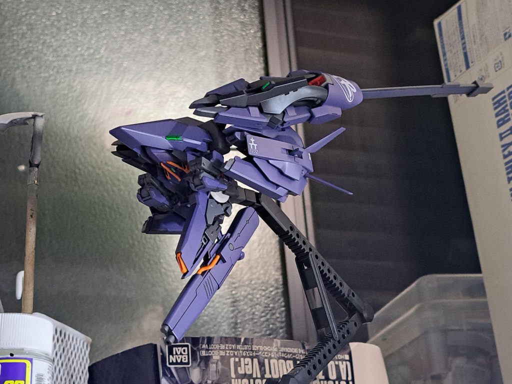 MA形態太もものT3エンブレムをMA用に横に貼ってるこだわりです