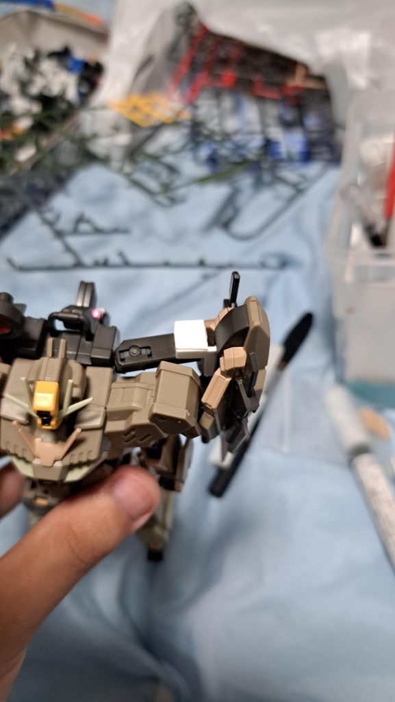 試作ジョイント01。ただシールドをマウント出来るだけ。