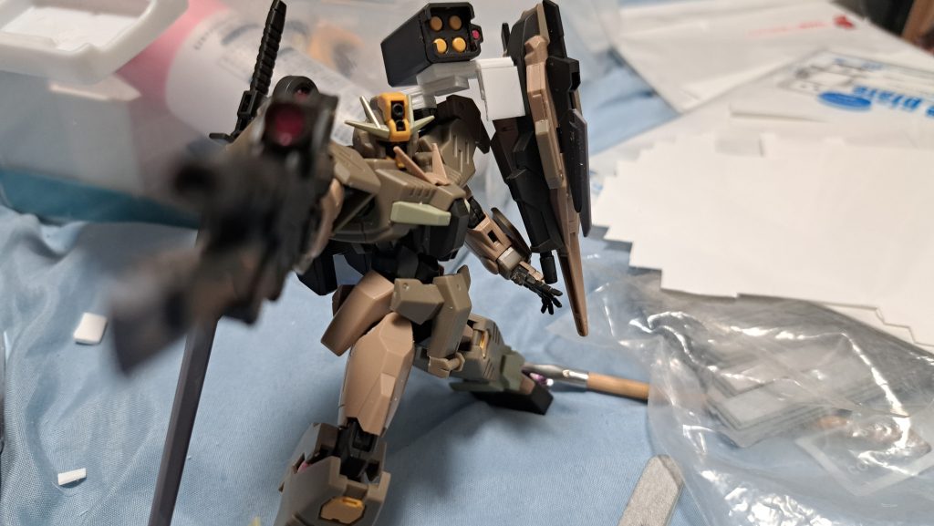 試作ジョイント02。ミサイルポッドが接続出来るように新造。