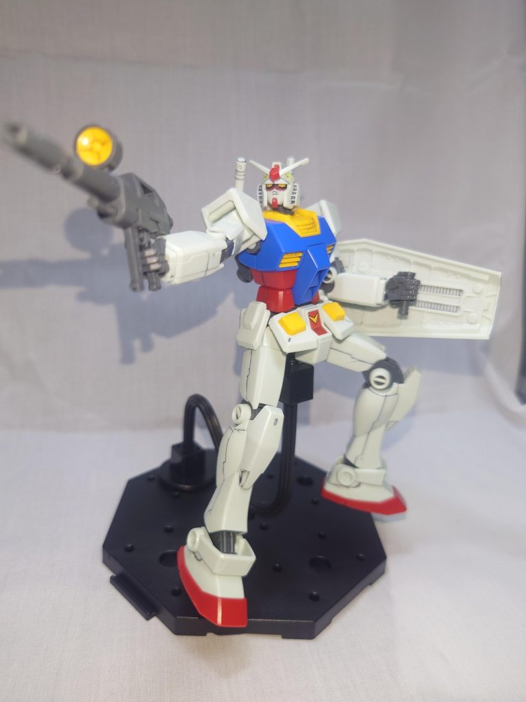 ポーズもとってみました!スミ入れしてるとこんなにも見え方が変わるなんで驚きですΣ(゚ロ゚;)