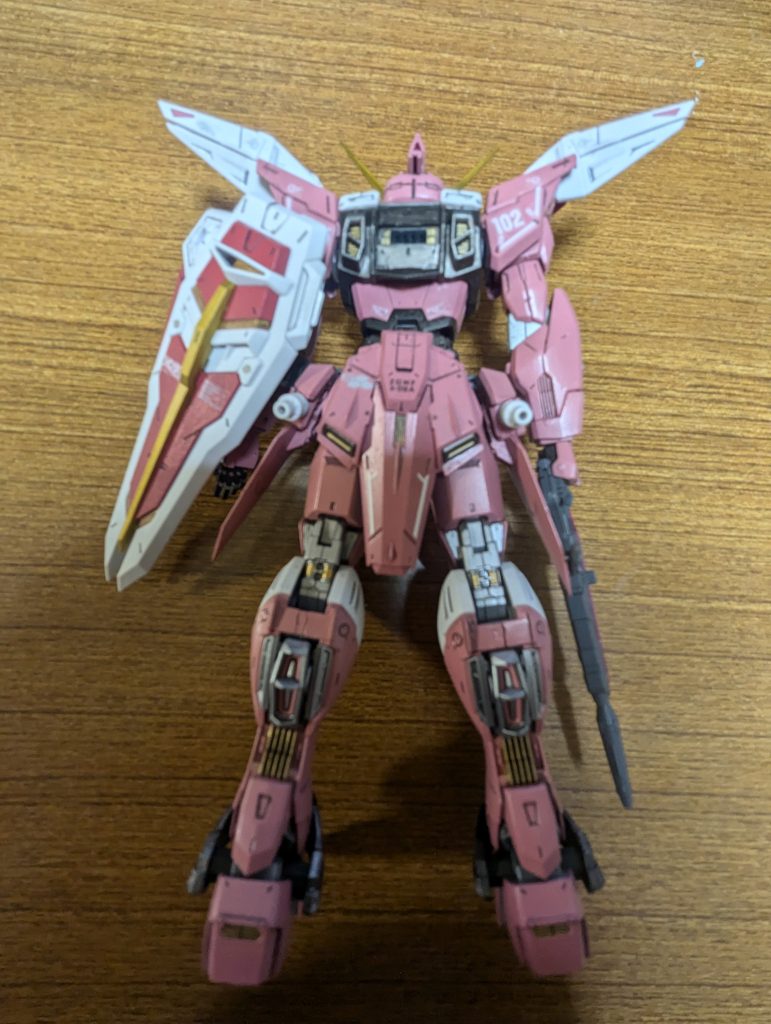 ふくらはぎの放熱板の金色が気に入っています