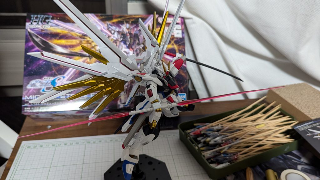 フツノミタマとビームサーベル二刀で