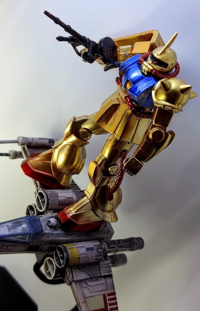 ドTIEファイターじゃなくて某Xを足場代わりに