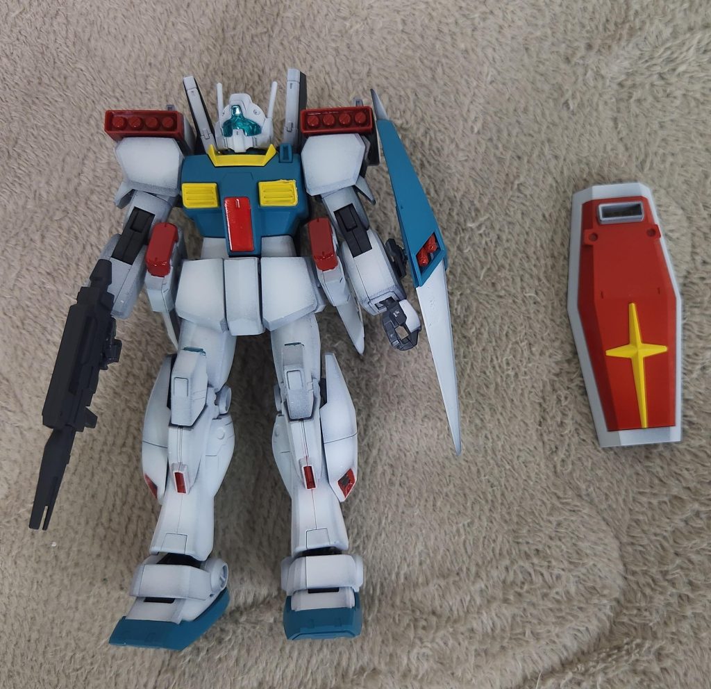 塗装して仮組み