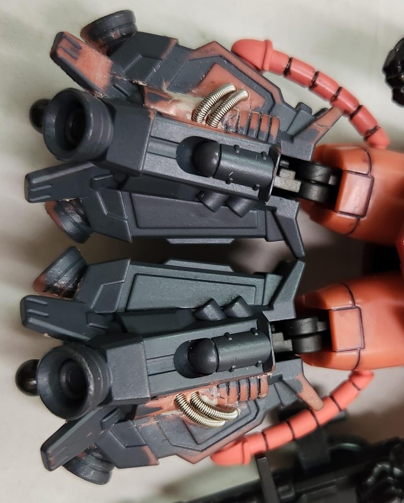 スプリングで新規に動力パイプを作りました