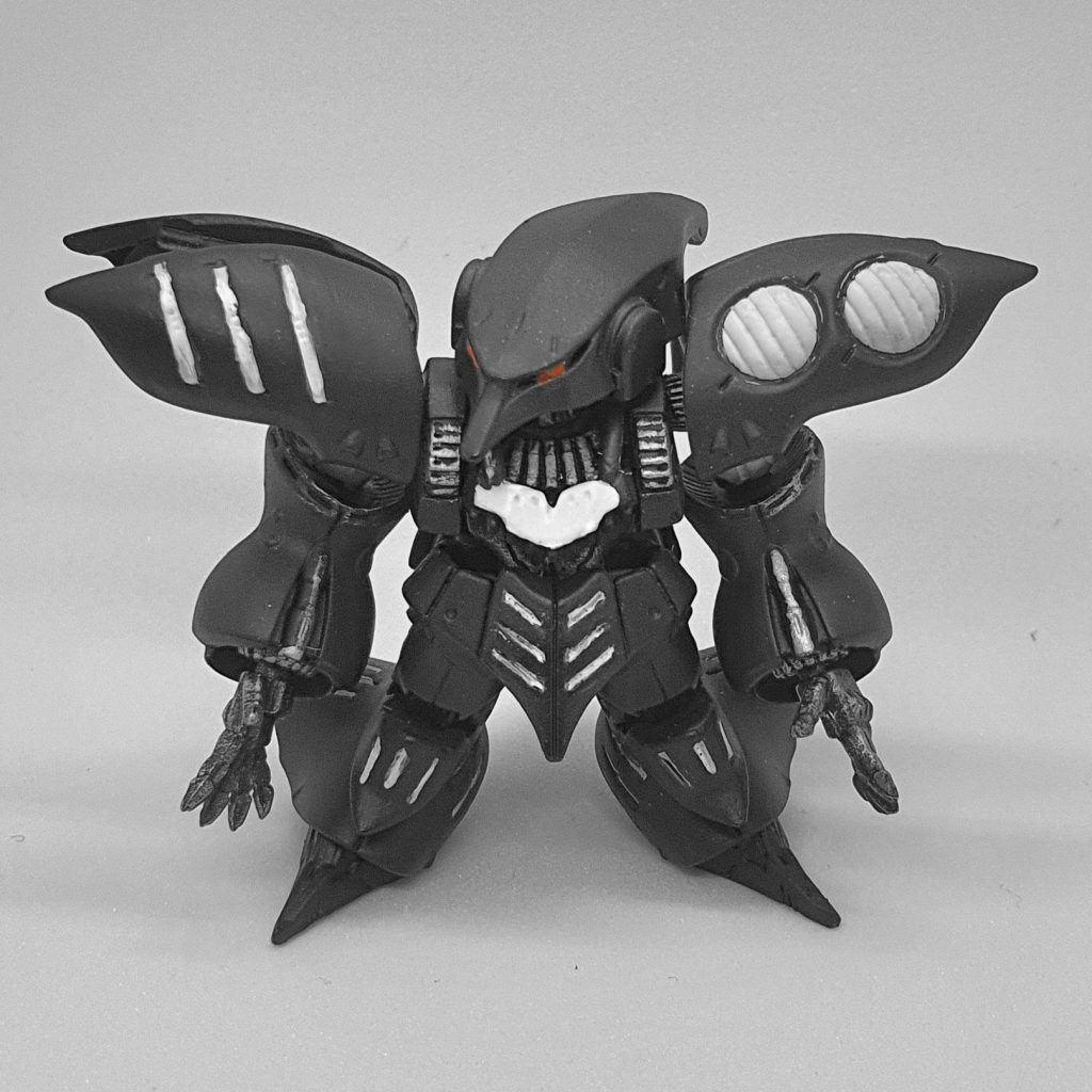 FW GUNDAM CONVERGE キュベレイの塗装–2枚目/制作者：preservedflower06