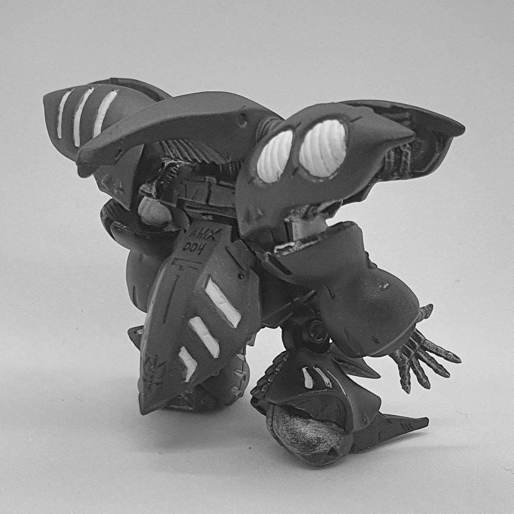 FW GUNDAM CONVERGE キュベレイの塗装–3枚目/制作者：preservedflower06