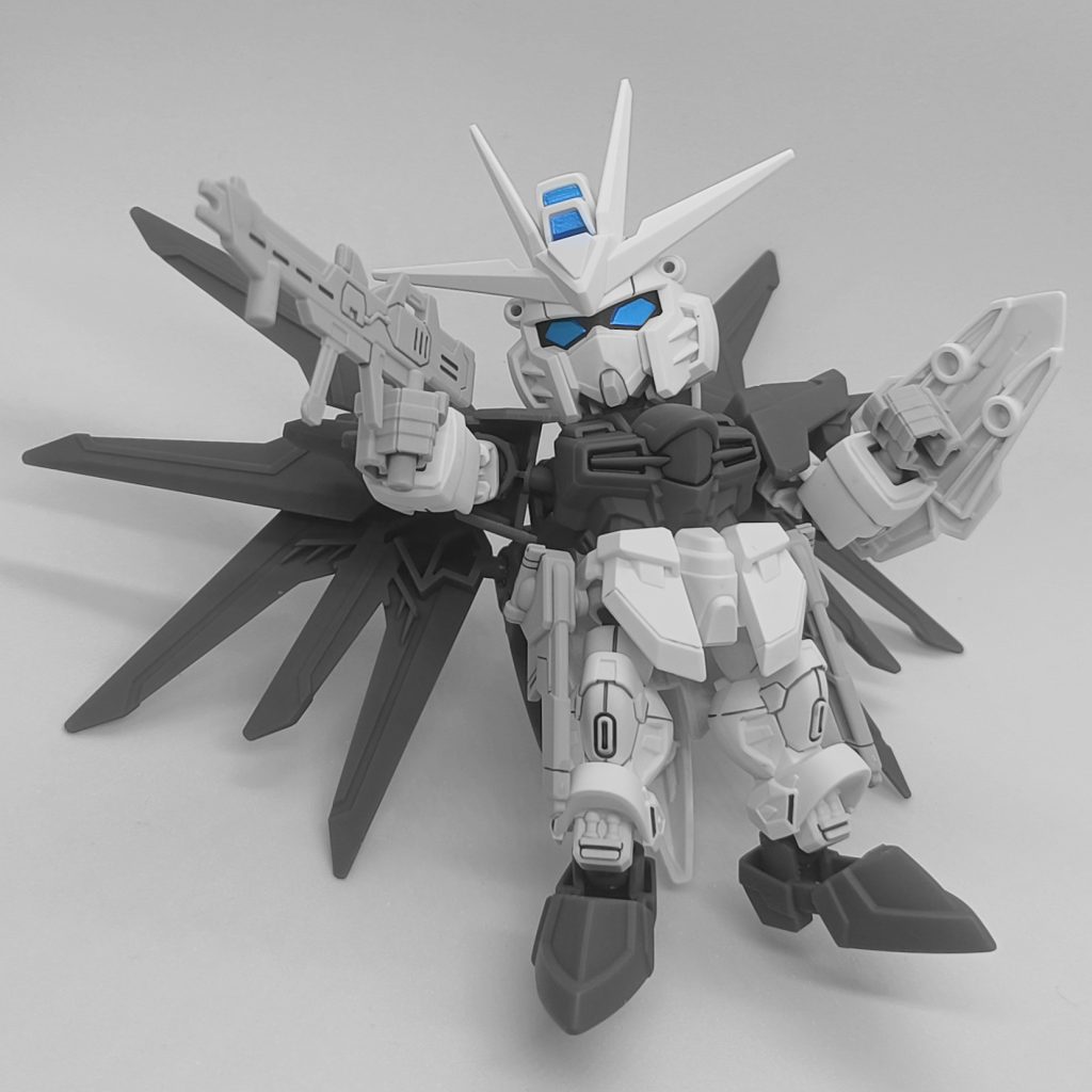 SDEXライジングフリーダム素組み–5枚目/制作者：preservedflower06