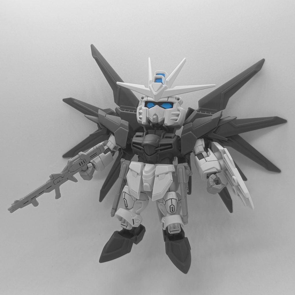 SDEXライジングフリーダム素組み–2枚目/制作者：preservedflower06