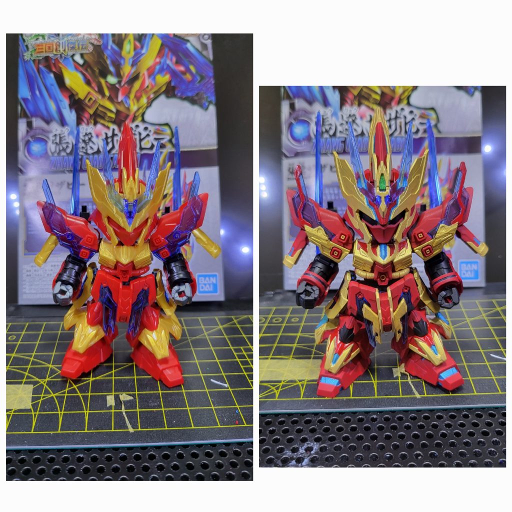 意外と細かい塗りが多くてビックリしました  