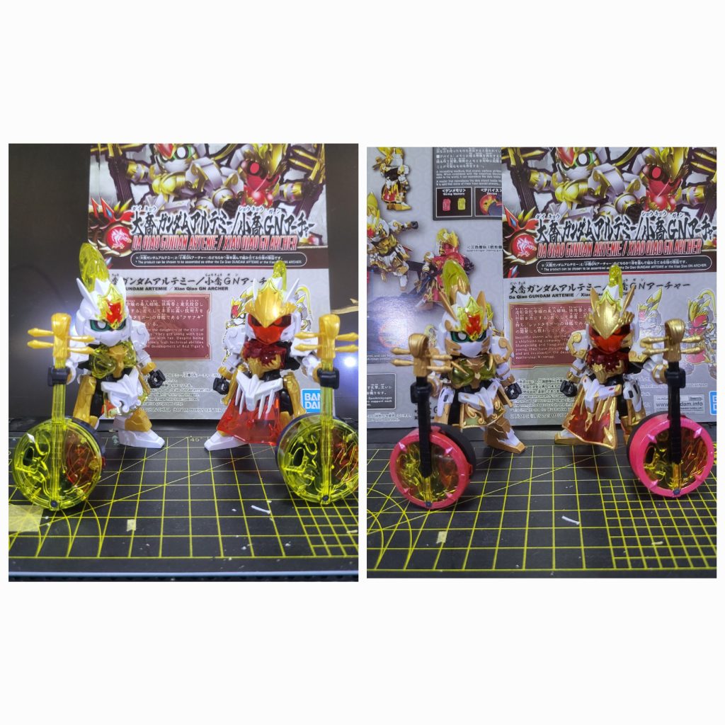 今回は2体一緒に作成です