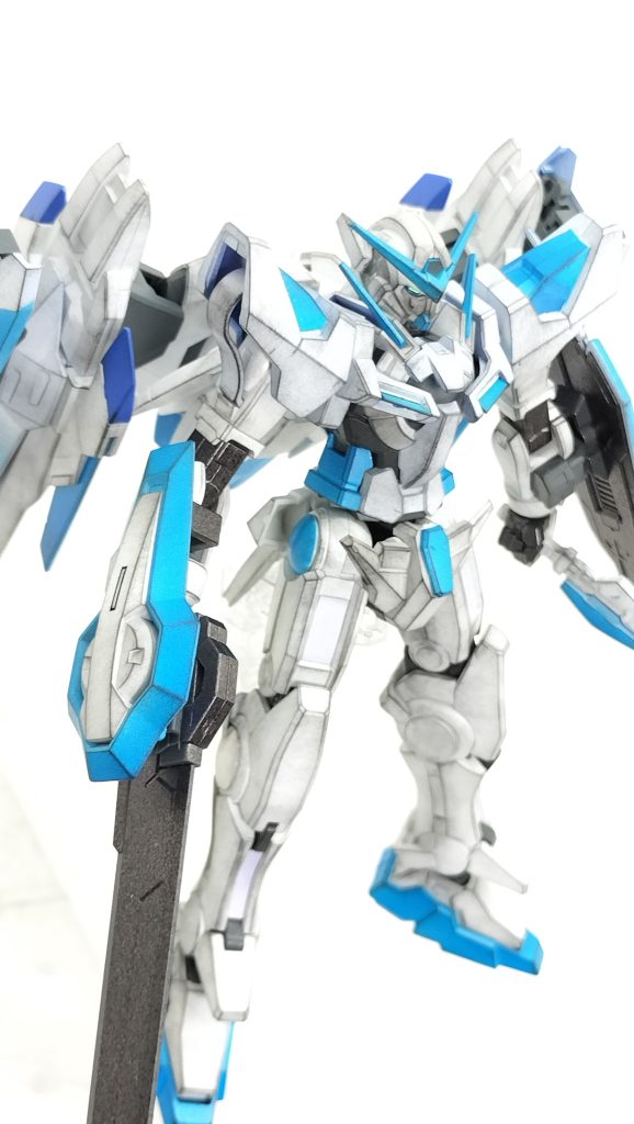 ガンダムエクシア+オーライザー–3枚目/制作者：かえる