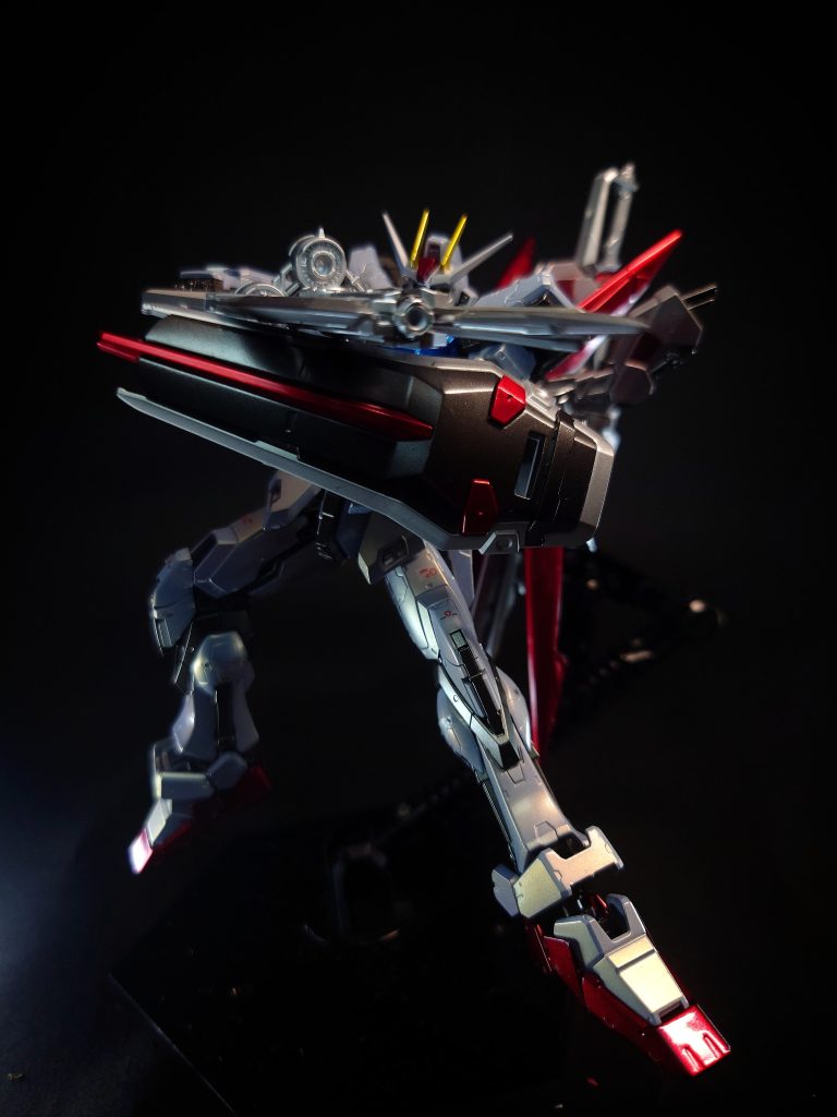 57mm高エネルギービームライフルオリジナルのストライクと同様のビームライフル。