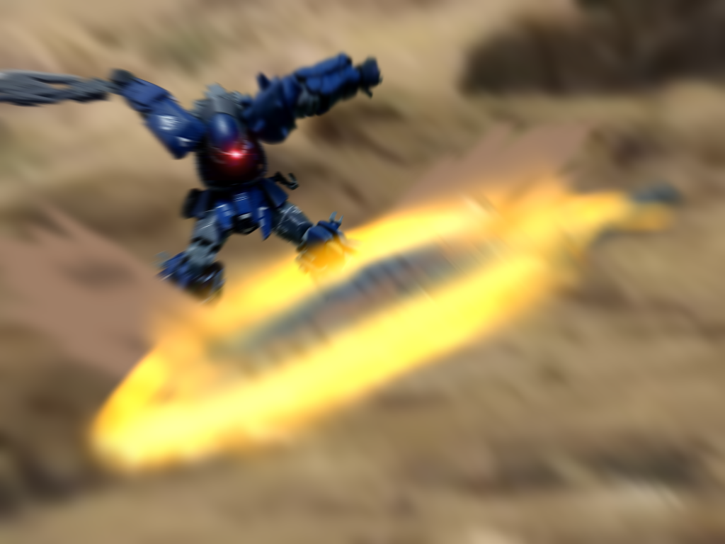 使いなれた武装のため投擲などヒートホークだけで多彩な戦術をとる。