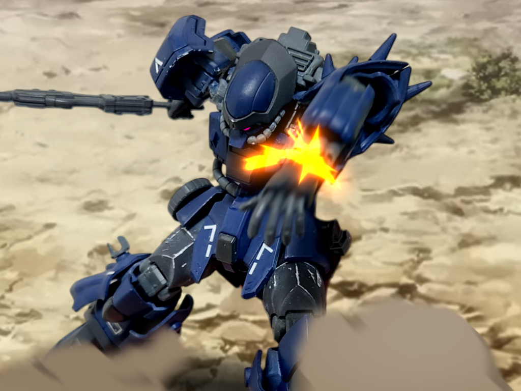 内蔵式三連装ガトリング