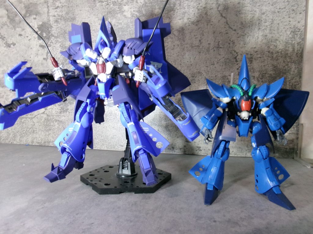 最後は改造前のハンブラビと。別改造のハンブラビをあと二体作るつもりなので是非お付き合いの程を……。