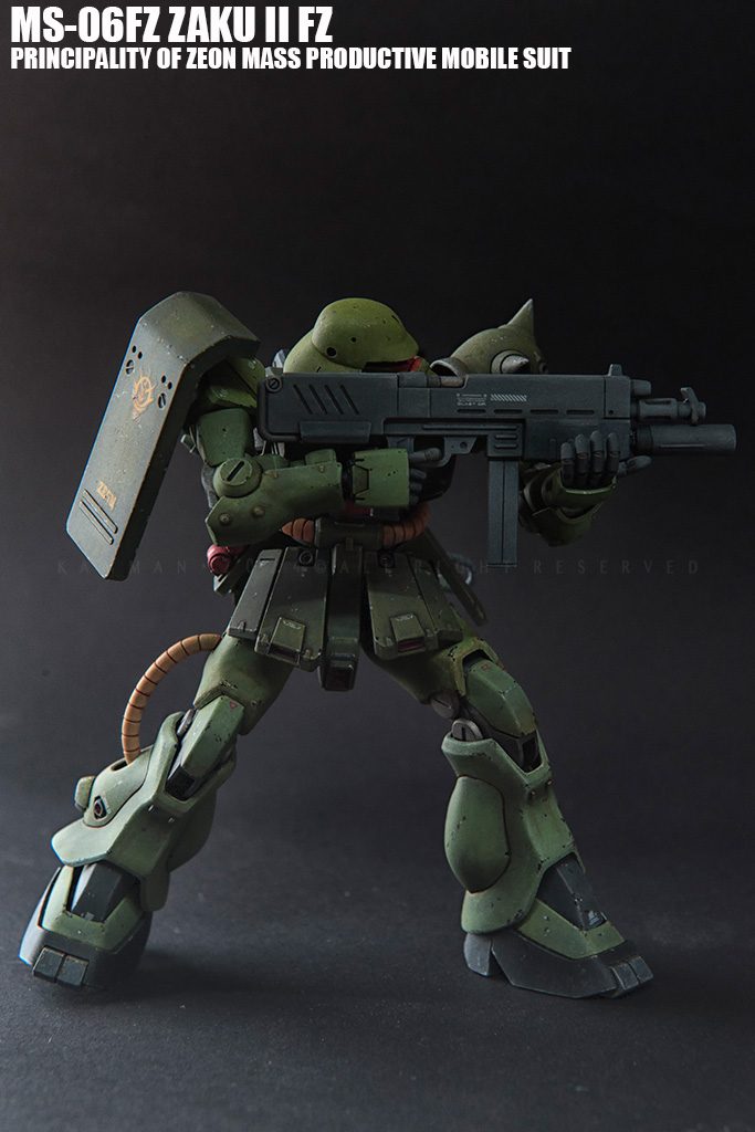 HGUC MS-06 FZ  Zaku II FZ–4枚目/制作者：Kamman