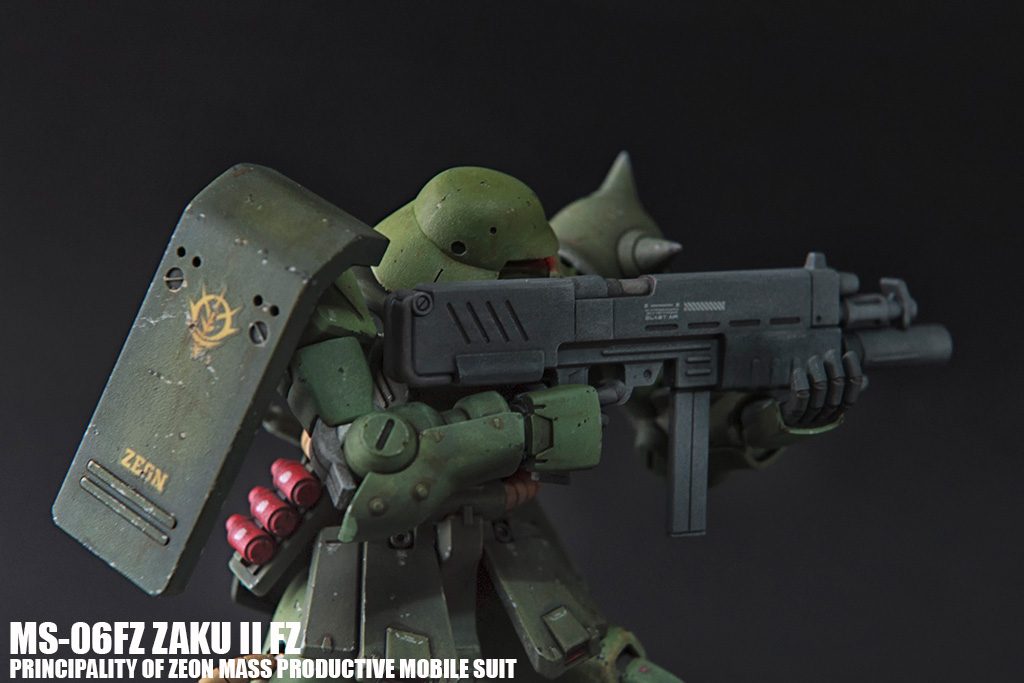 HGUC MS-06 FZ  Zaku II FZ–3枚目/制作者：Kamman