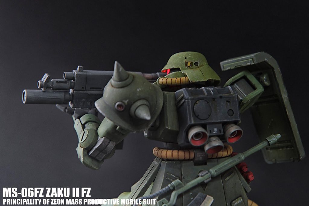 HGUC MS-06 FZ  Zaku II FZ–5枚目/制作者：Kamman