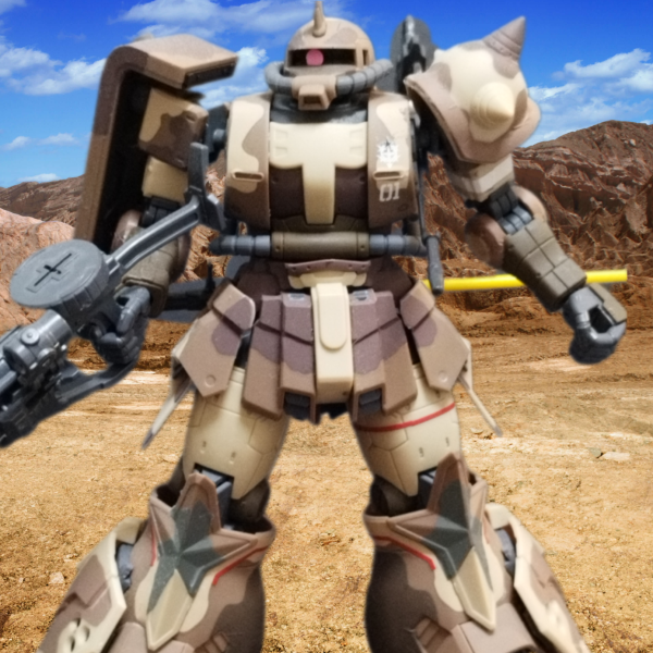 高機動型ザク/エグバ機（ククルス・ドアンの島）