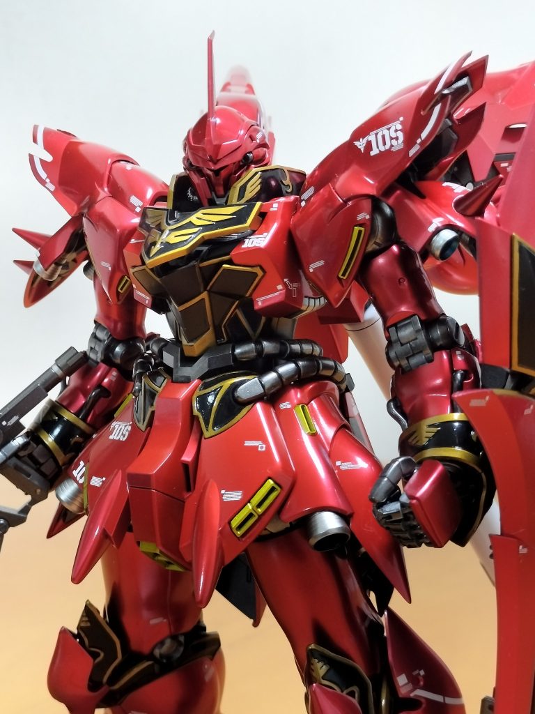 めっちゃテカテカ。