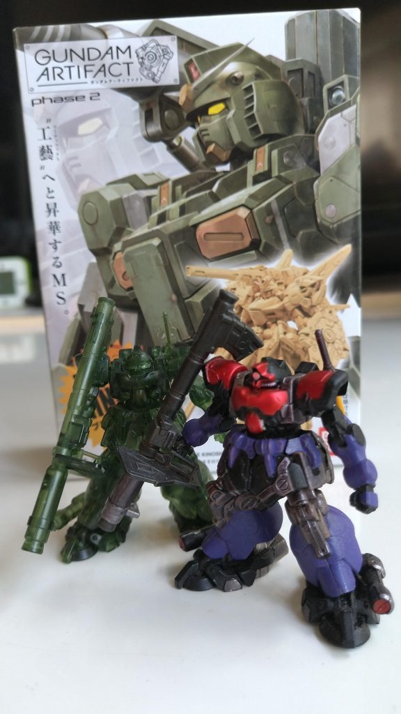 モノアイだけ貼ってます。クリアモスグリーンと、未開封のドムトローペンです。あまりにもガンプラが売ってなくて、リハビリに塗ろうかなって思ったので、掲載しておきます。
