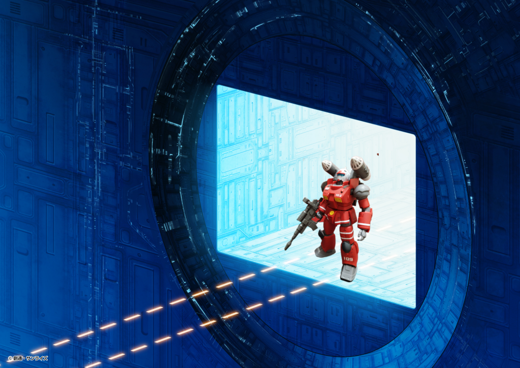 コロニーから出ます。ちょっとサイズがデカい（笑）