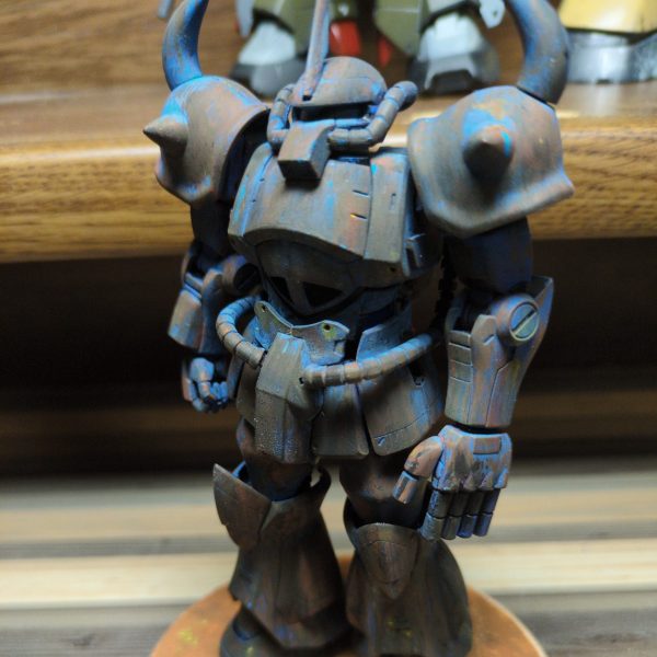 放置されたグフ