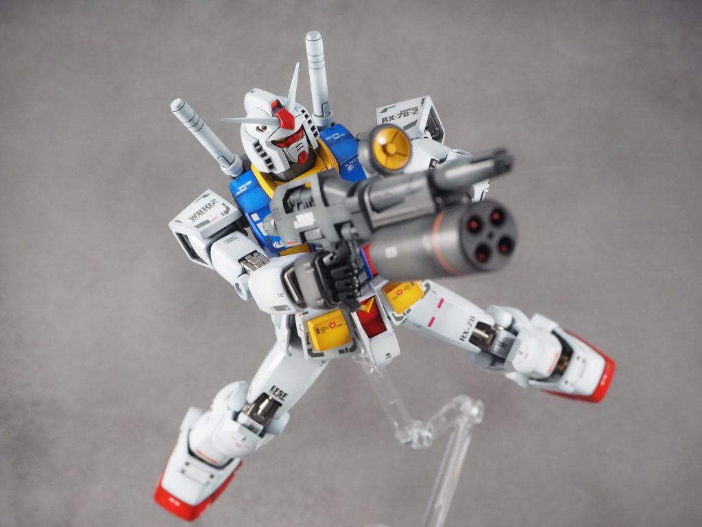 今回もスタンドはアクションベース8を使用しています。非常に使いやすいですね。