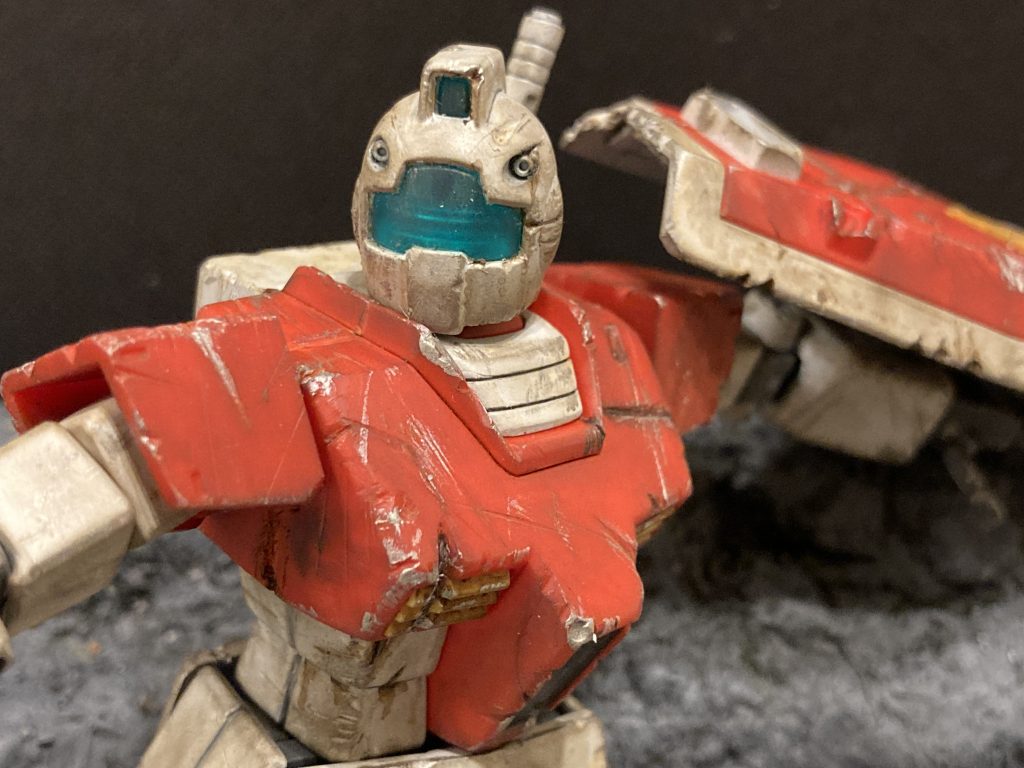 こう見ると顔すごいのぺっとしてます