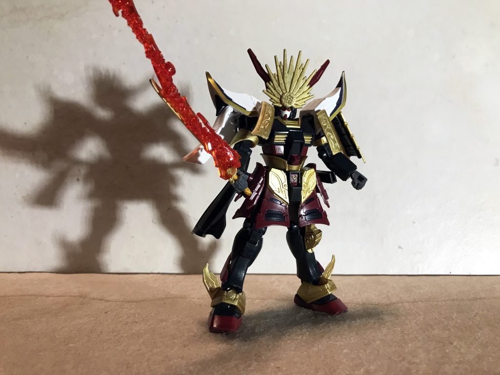 目指せ武者ガンダムリアルタイプ💦信長さんSDをミキシングして武者ガンダムに寄せてみましたが、、、大満足、、、ニンマリ😏、、、自己満の境地