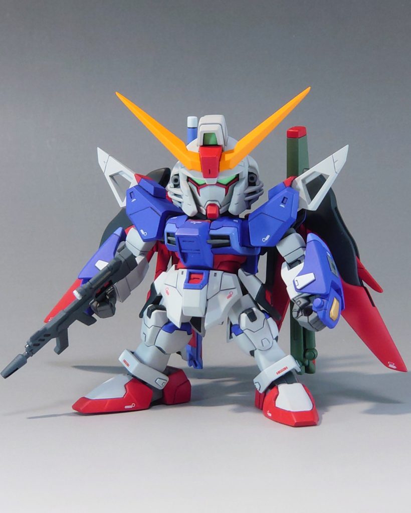 コンセプトテーマはSDのみっちり感とポーズを付けた時のバランスの両立です。