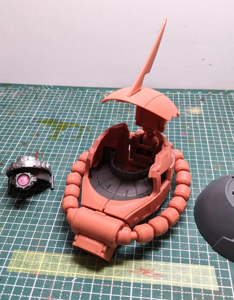 MGシャアザク2.0＆ザクヘッド–2枚目/制作者：MU