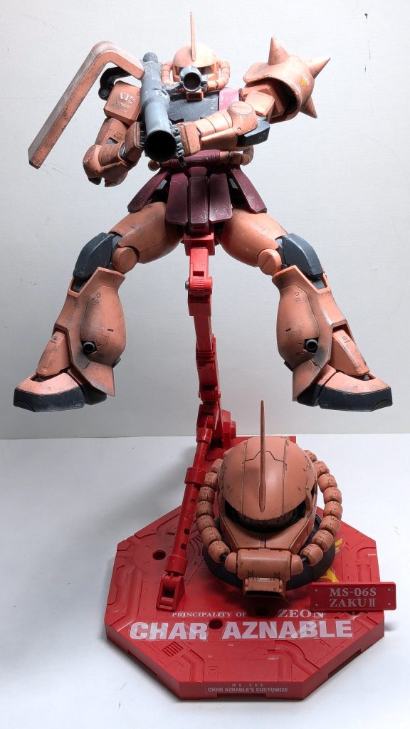 MGシャアザク2.0＆ザクヘッド–2枚目/制作者：MU