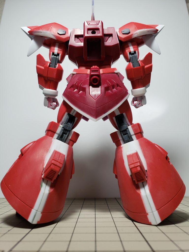 ふくらはぎ部分も弄りました 