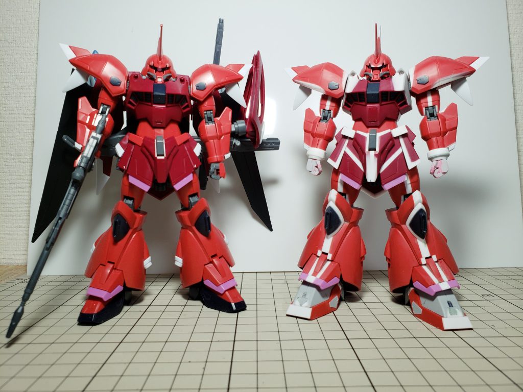    パチ組みと比較 