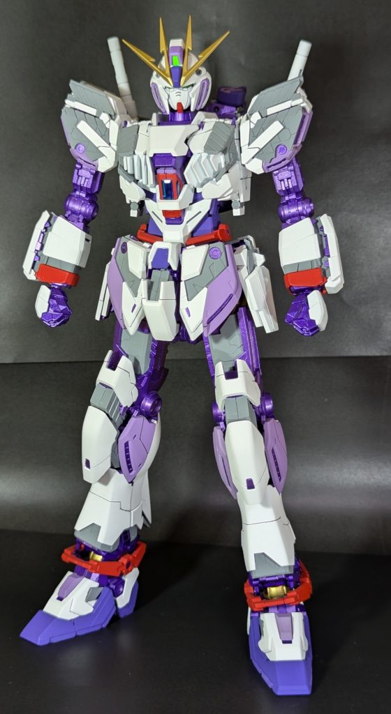 素体の立ち姿、カトキ版ガンプラのアクション性に脱帽!